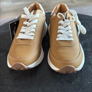 Mossimo Supply Co. Tan and White Athletic Shoes with Sporty Silhouette